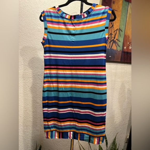 Trina Turk Women's Sleeveless Zinnia Solana Stripe Jersey Dress size S - Picture 3 of 9